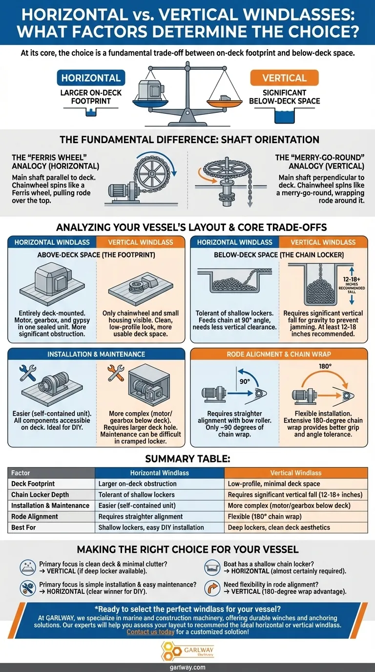 수평 및 수직 앵커 윈들리스 선택을 결정하는 요인은 무엇인가요? 선박의 앵커링 시스템을 최적화하세요. 시각적 가이드