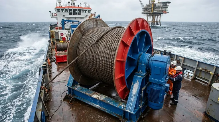 ¿Por qué el tambor de un cabrestante hidráulico marino suele estar hecho de acero de alta resistencia? Para una resistencia y seguridad inigualables