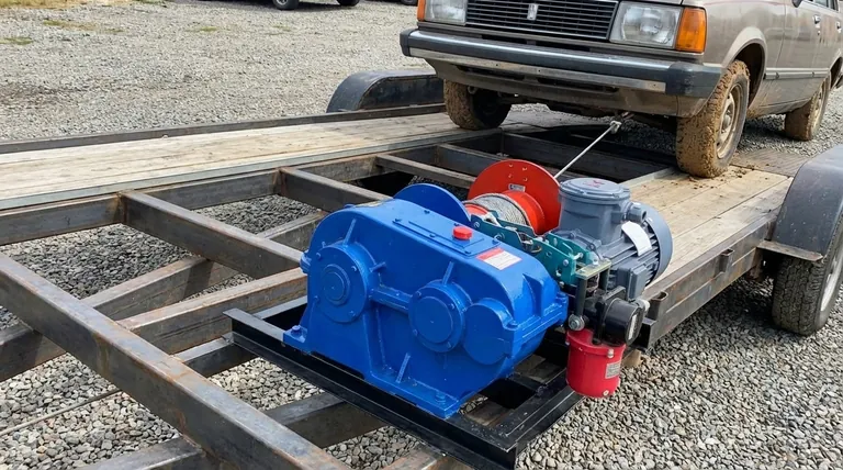 트레일러에 필요한 윈치의 크기는 얼마인가요? 안전한 적재를 위한 적정 용량 선택