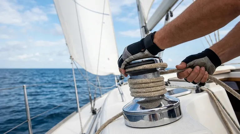 수동 윈치는 무엇이며 요트에서 주로 어떻게 사용되나요? 기계식 동력으로 세일 제어를 마스터하기