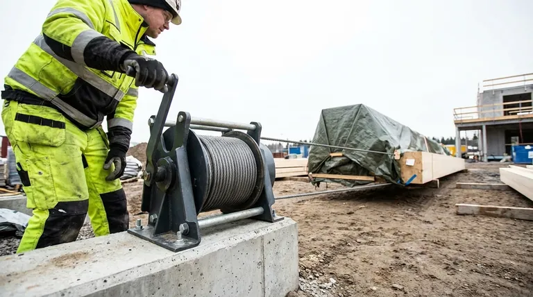 수동 윈치를 작동하는 단계는 무엇인가요? 안전하고 효율적인 사용 가이드