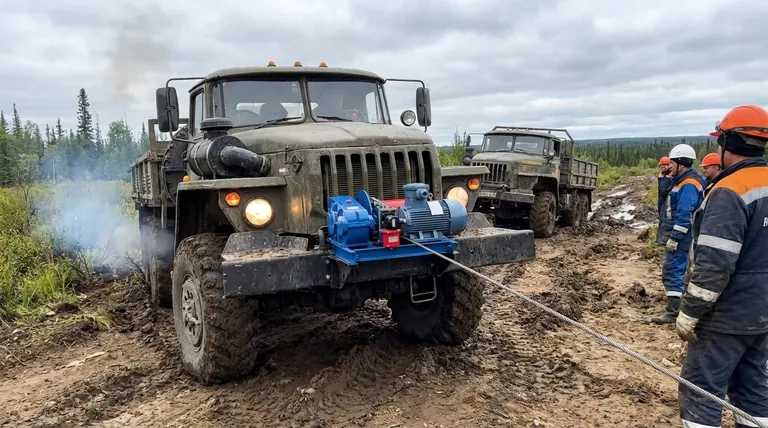 ¿Debe operarse un cabrestante con el motor encendido o apagado? Asegure una recuperación segura y potente