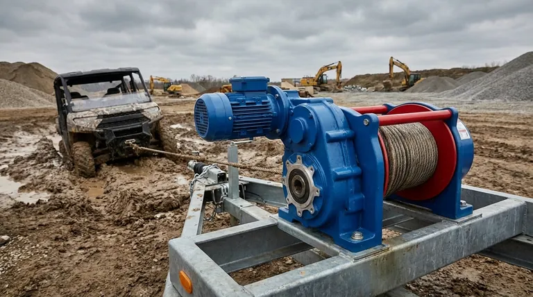 2톤 윈치는 얼마만큼의 무게를 끌 수 있나요? 4,000파운드 제한에 대한 진실