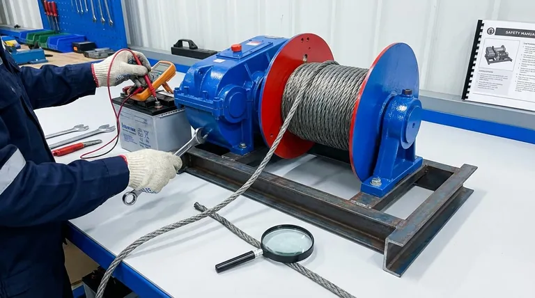 윈치를 점검하는 방법은 무엇인가요? 항상 안전하고 신뢰할 수 있는 차량 복구를 보장합니다.