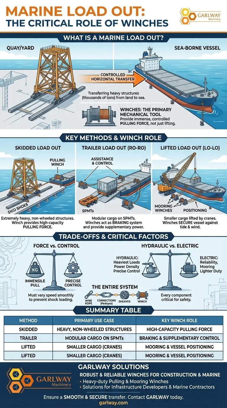 ما هو التحميل البحري وكيف تُستخدم الرافعات في هذه العملية؟ | دليل أساسي للنقل الثقيل دليل مرئي