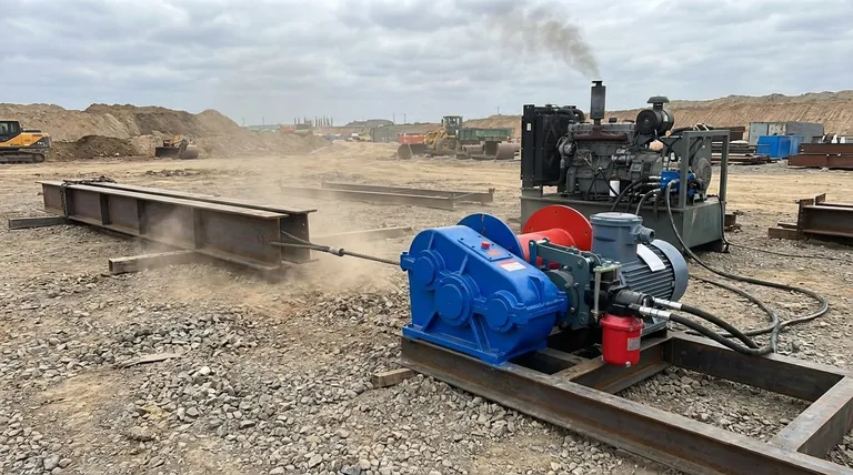 كيف تعمل الرافعة الهيدروليكية؟ دليل للطاقة الساحبة التي لا تعرف الكلل