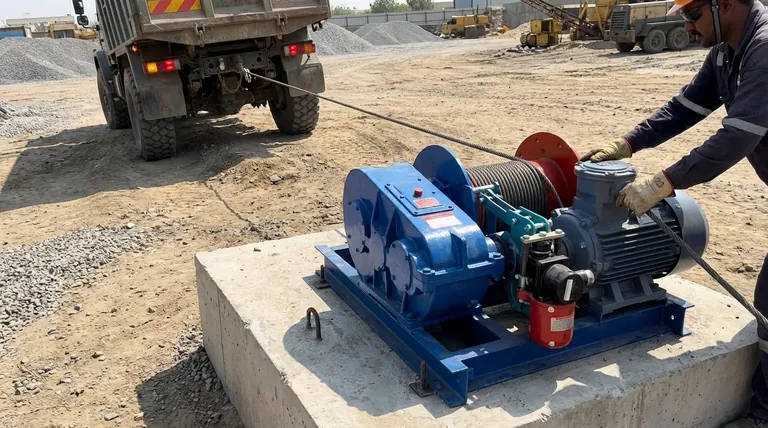 윈치 예압은 어떻게 수행합니까? 안전하고 신뢰할 수 있는 복구 작업 보장