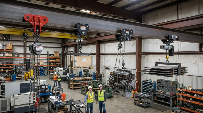 Quelles sont les options pour suspendre un palan dans un environnement industriel ? Choisissez le bon système pour vos besoins