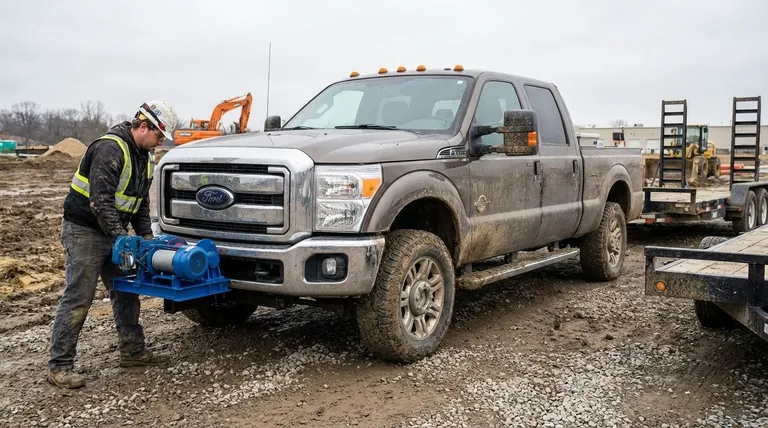 Quels sont les principaux avantages d'un treuil monté sur une boule d'attelage amovible ? Débloquez la puissance de récupération à la demande
