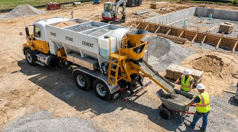 Quel est le but d'une bétonnière volumétrique ? Obtenez un mélange à la demande et zéro déchet