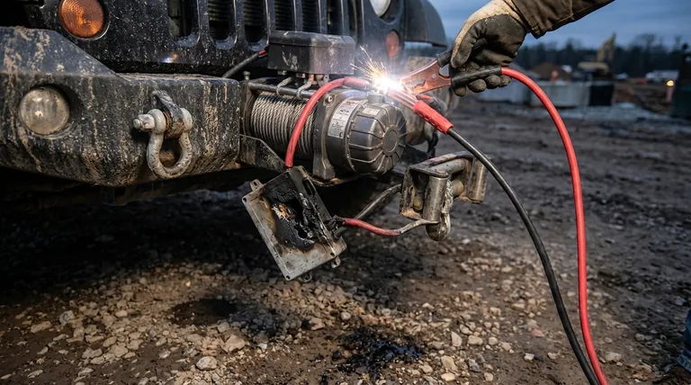 绞盘的控制系统随着时间的推移进行了哪些修改？从开关到跳线