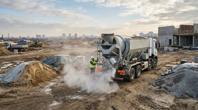 Quels sont les inconvénients d'une bétonnière volumétrique ? Défis clés pour le mélange sur site