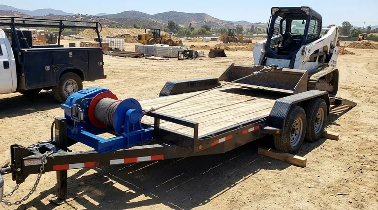 트레일러와 휴대용 윈치를 함께 사용할 수 있는 방법은 무엇인가요? 트레일러를 강력한 적재 도구로 변환하세요.