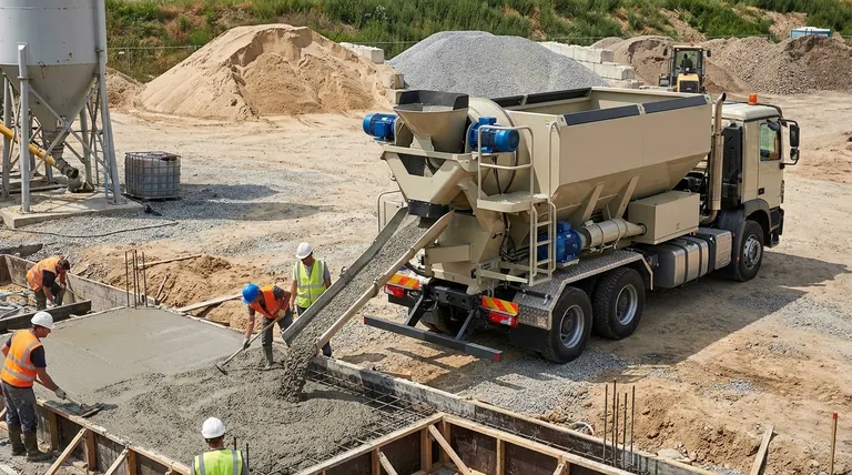 부피 믹서는 일관된 콘크리트 품질을 어떻게 보장합니까? 우수한 결과를 위한 주문형 혼합