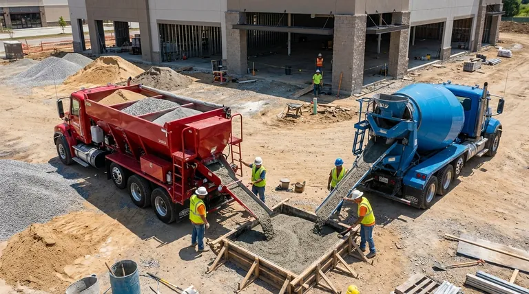 Quelle est la différence entre une bétonnière volumétrique et une bétonnière ? Choisissez la bonne bétonnière pour votre projet