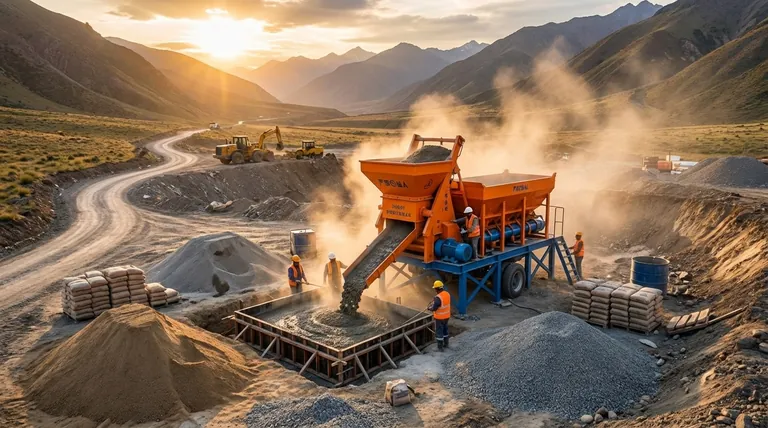 ما الذي يجعل الخلاطات الحجمية مرنة؟ خرسانة عند الطلب لأي موقع عمل