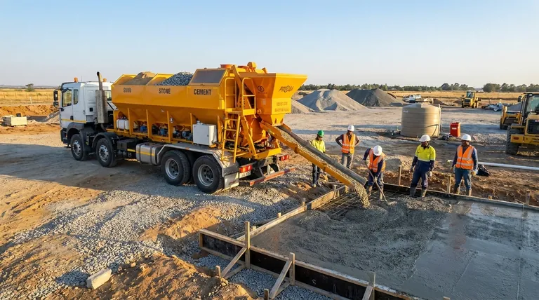 Why do volumetric mixers provide better ROI? Maximize Profit with On-Demand Concrete Production