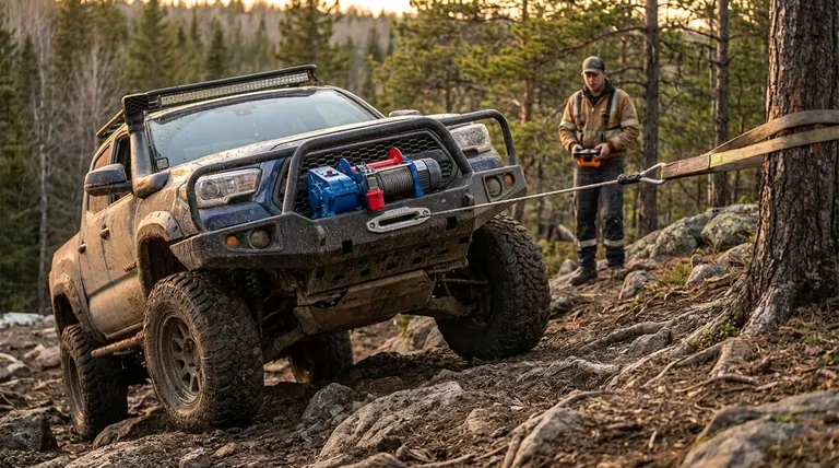 What features make a winch reliable and convenient for truck owners? Ensure Safe, Powerful Recovery