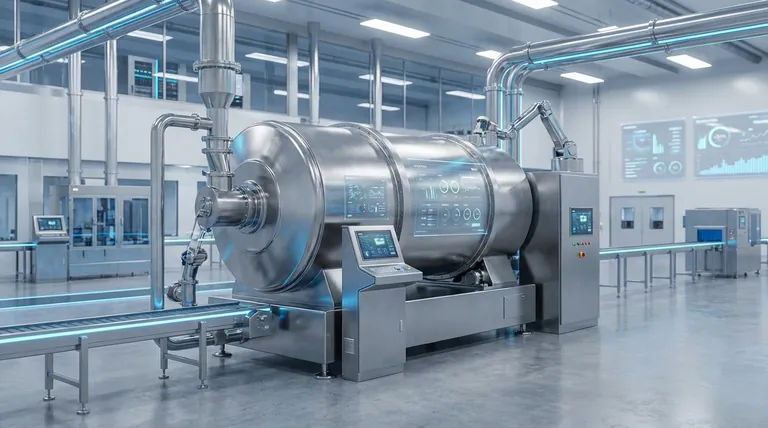 Quais são as melhorias futuras esperadas em misturadores de tambor rotativo? Mistura mais inteligente, segura e integrada