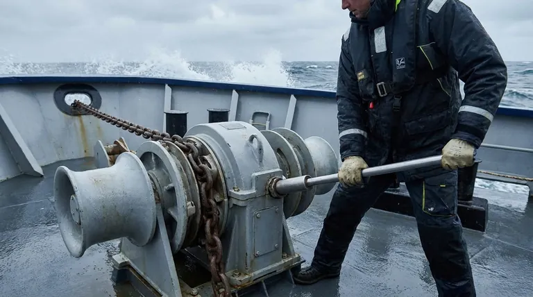 係船機の後部にあるソケットの目的は何ですか？あなたの必須マニュアルオーバーライドガイド