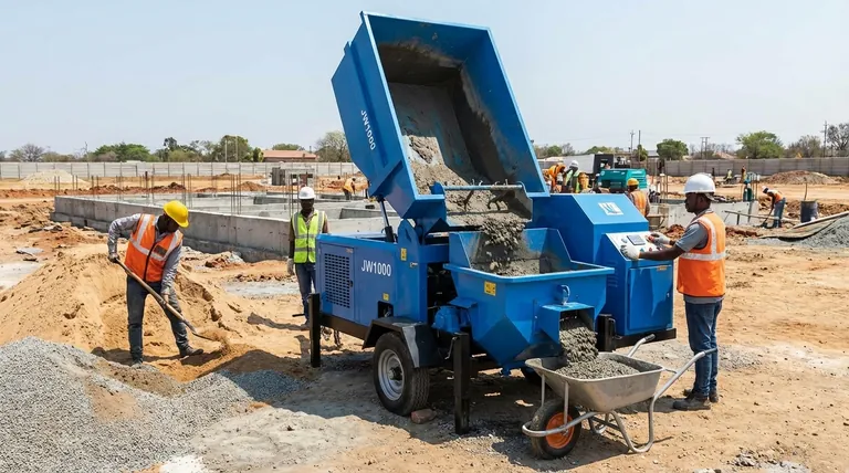 Quais são os benefícios de uma betoneira? Aumente a Eficiência, Qualidade e Controle