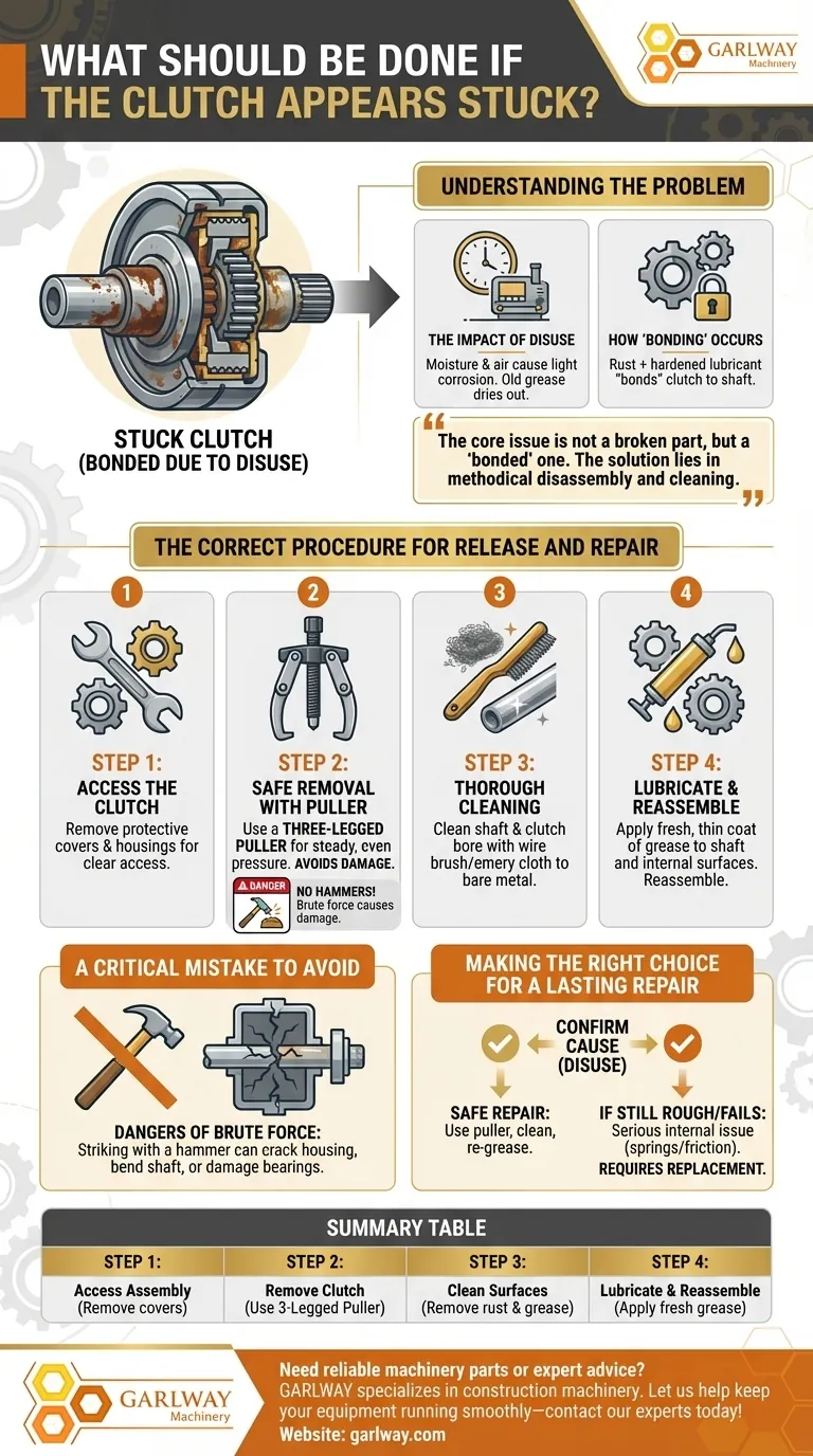 O que fazer se a embreagem parecer presa? Um guia passo a passo para liberação segura Guia Visual