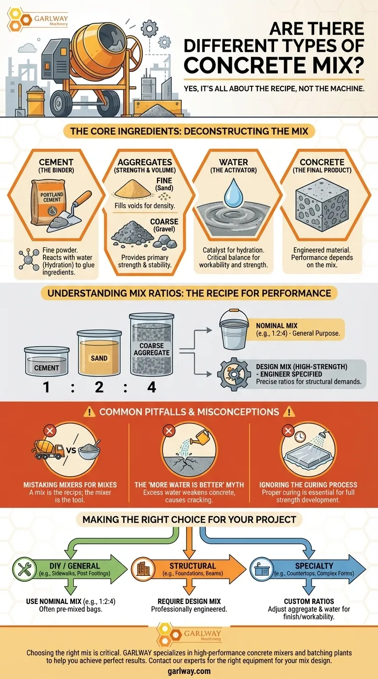 コンクリートの種類はありますか？ プロジェクトを成功させるための適切な配合を見つけましょう ビジュアルガイド