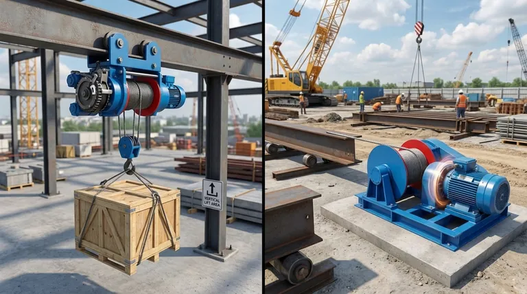 Quelles sont les différences entre les systèmes de freinage des treuils et des palans ? Assurer la sécurité pour le levage par rapport à la traction