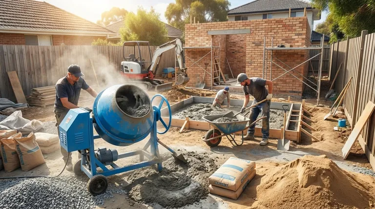 Quelles sont les options pour mélanger le béton sur de petits chantiers de construction ? Choisissez la meilleure méthode pour votre projet.