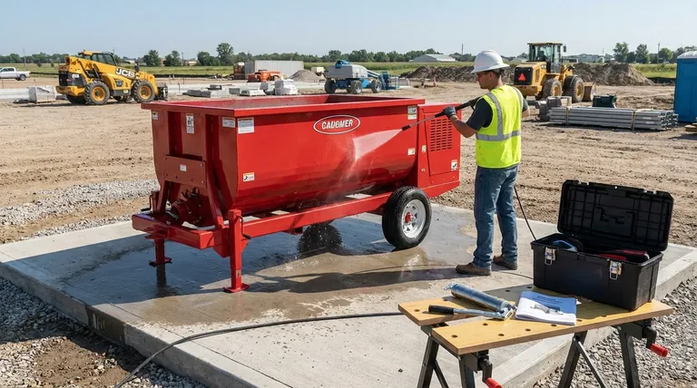 Como você mantém uma betoneira? Garanta longevidade, segurança e desempenho consistente