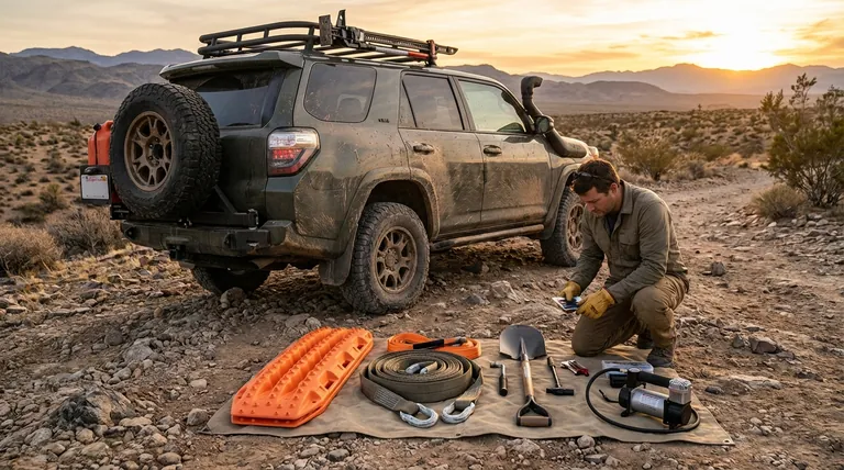 What are some essential recovery and safety gear for offroading? Build Your Ultimate Off-Road Recovery Kit
