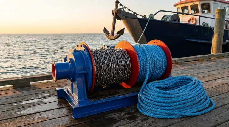 Quelles considérations sont mentionnées concernant la capacité de la chaîne d'ancre ? Comprendre les limites physiques de votre guindeau