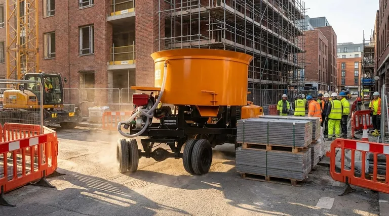 ¿Cómo beneficia la dirección a las cuatro ruedas a una hormigonera autocargable? Desbloquee una maniobrabilidad superior