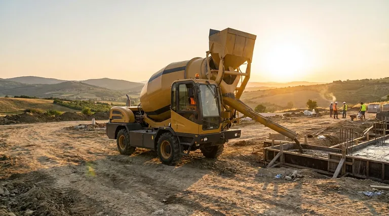 自己装載型コンクリートミキサーの容量オプションは何ですか?プロジェクトに最適なサイズを選択しましょう。