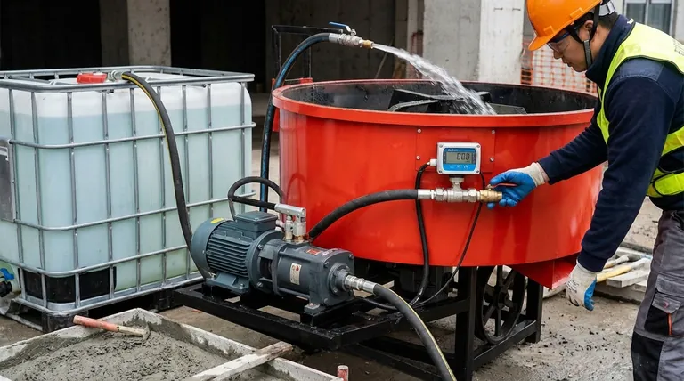 这些搅拌机如何处理水管理？实现精确的水灰比，打造卓越的混凝土