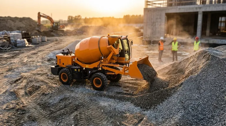 자가 적재 콘크리트 믹서에는 어떤 안전 기능이 포함되어 있습니까? 작업자 보호 및 현장 안정성 보장