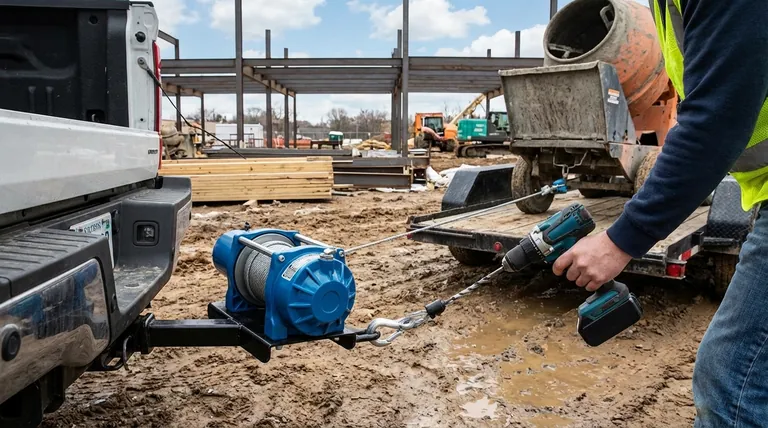 手动绞盘和电动绞盘之间的混合解决方案是什么?终极便携式电动工具