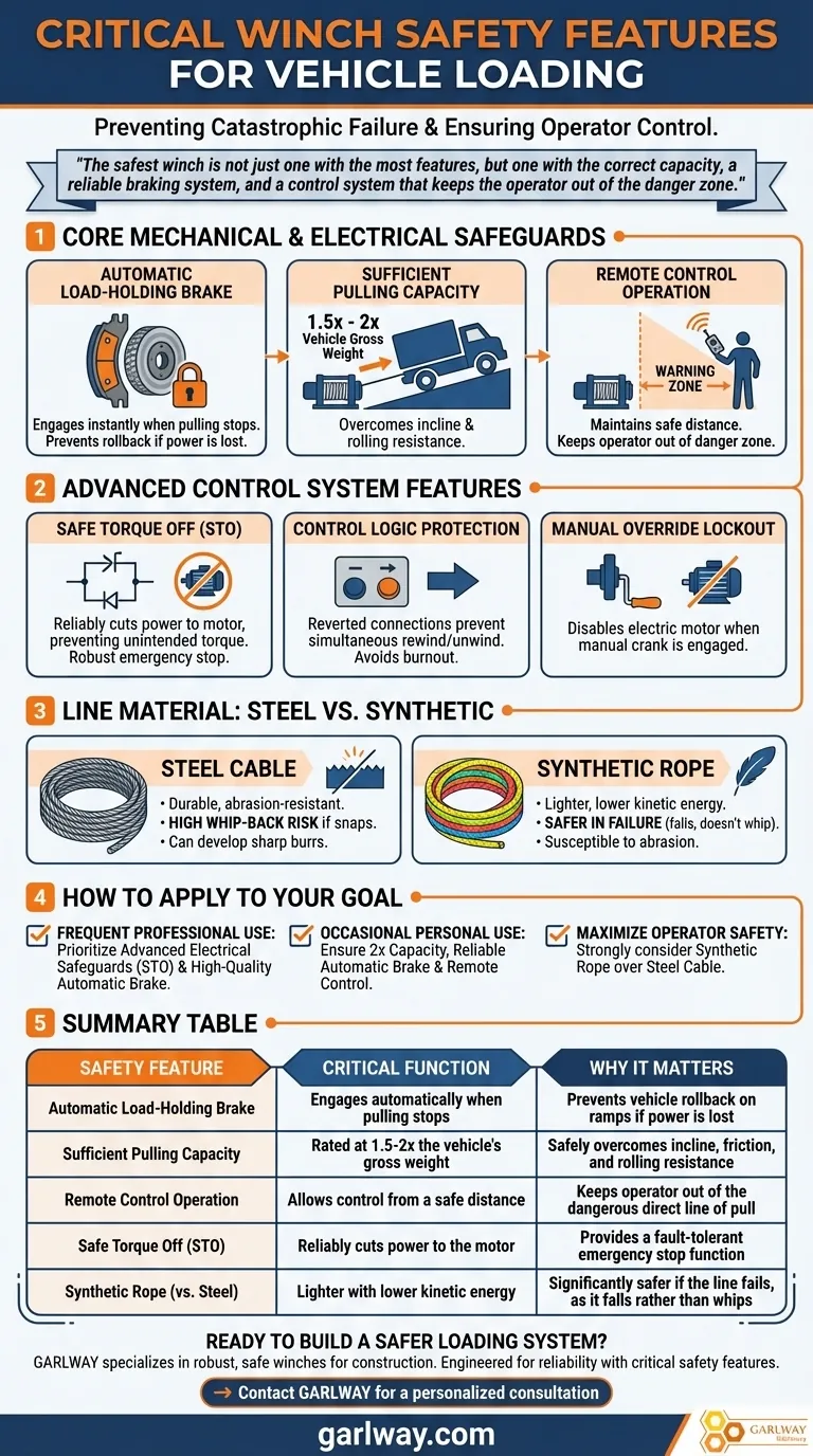 在车辆装载绞盘中应考虑哪些安全功能？确保每次装载安全可靠 图解指南