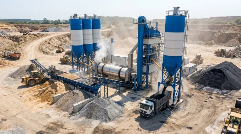 What is the purpose of the asphalt plant? To Produce High-Quality, Durable Pavement
