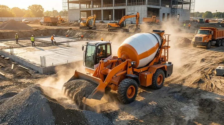 How do self-loading concrete mixers improve operational efficiency? Boost Productivity with On-Site Mixing