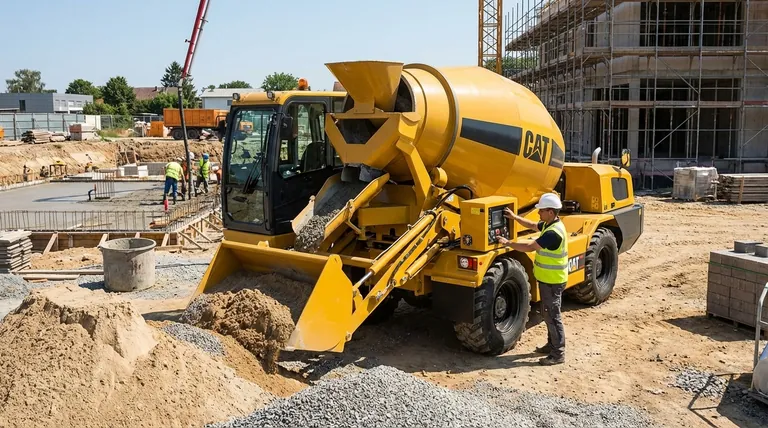 Que vantagem os misturadores autocarregáveis proporcionam para ajustes de concreto no local? Alcance controle de qualidade e eficiência inigualáveis