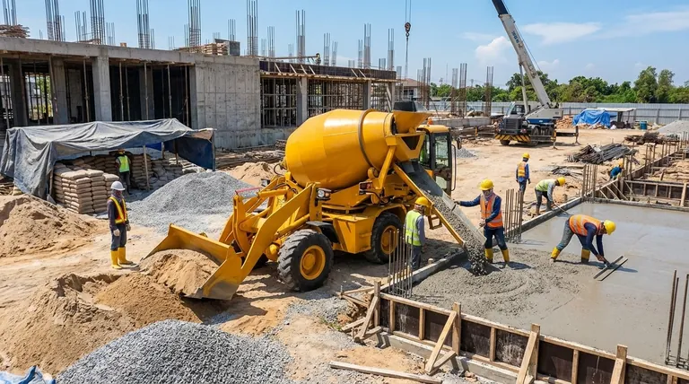자가 로딩 믹서는 어떻게 재료 낭비를 최소화합니까? 현장에서 정확한 콘크리트 생산 달성