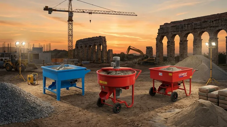 Quelle est l'histoire des malaxeurs à béton volumétriques ? Des principes romains au contrôle moderne sur site