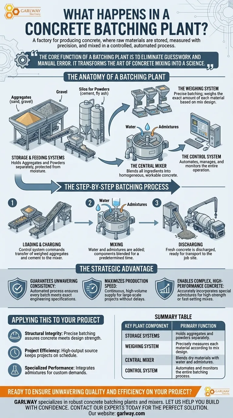 混凝土搅拌站是如何运作的？了解自动化工艺，打造完美混凝土 图解指南