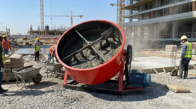 水泥搅拌机中的四重混合系统是什么？实现卓越的混凝土质量和效率