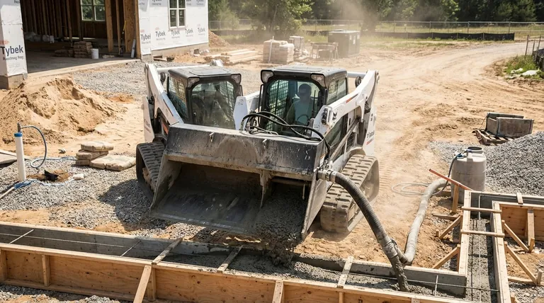 믹서 버킷이란 무엇이며 어떻게 작동합니까? 하나의 부착물로 콘크리트 작업을 간소화하세요.