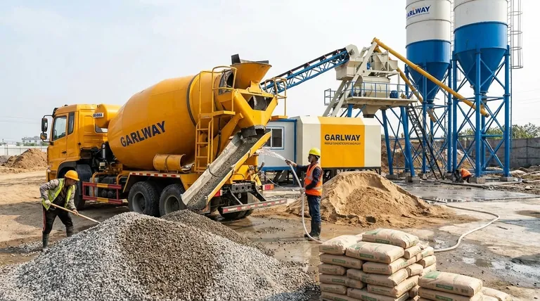 セメントミキサーに材料を投入する適切な順番は何ですか? 強くて耐久性のあるコンクリートを確保する