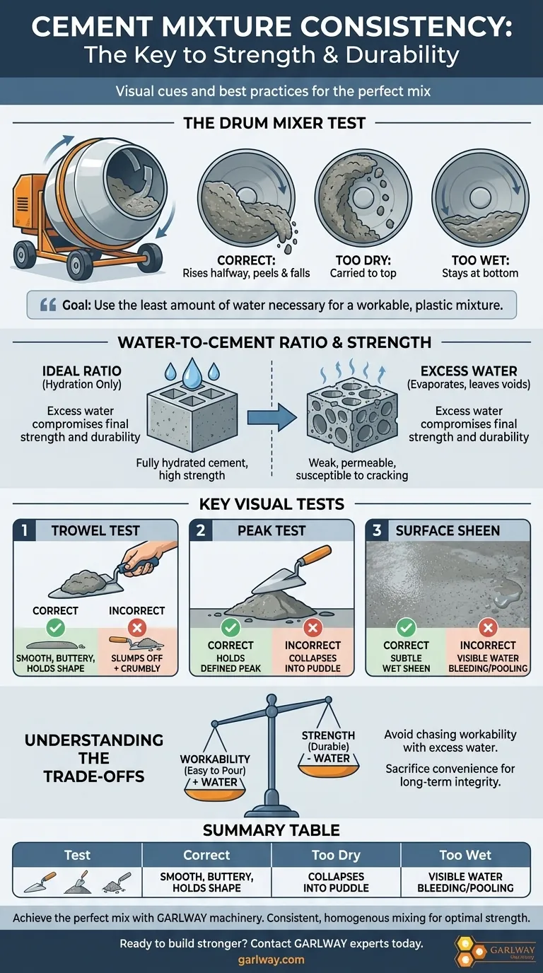 시멘트 혼합물의 적절한 농도를 어떻게 결정할 수 있습니까? 최적의 강도와 작업성을 달성하십시오. 시각적 가이드