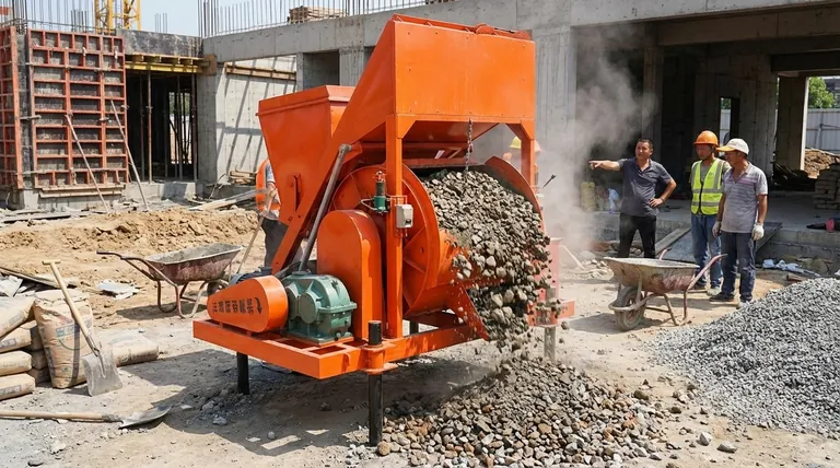 시멘트를 모르타르 믹서에 넣으면 어떻게 되나요? 값비싼 믹서 손상과 낮은 콘크리트 품질을 피하세요