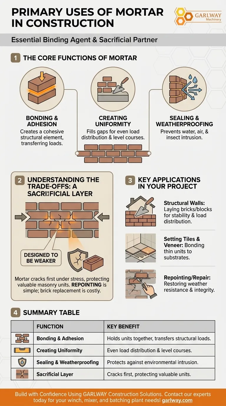 Каково основное применение раствора в строительстве? Руководство по долговечным каменным кладкам Визуальное руководство